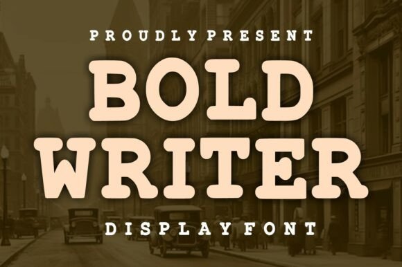 Bold Writer: A Vintage Serif for Unforgettable Designs