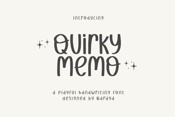Discover the Joy of Quirky Memo: A Font for Creative Souls