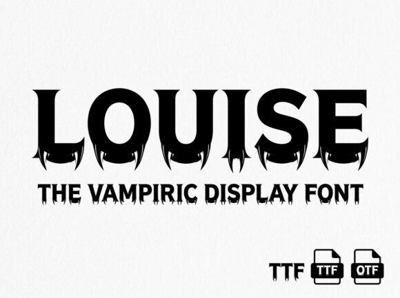 Louise: A Stunning Decorative Display Font