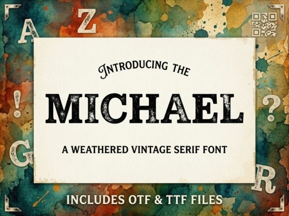 Michael: A Stunning Decorative Display Font