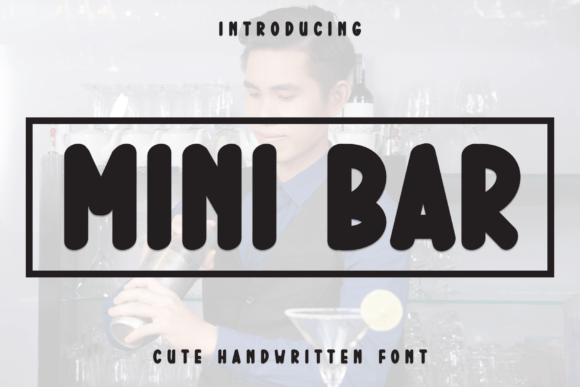 Mini Bar: A Charming Handwritten Font for Joyful Designs