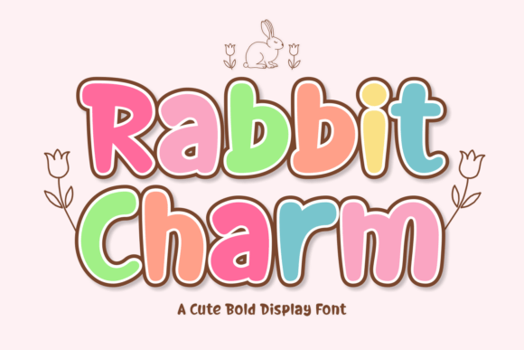 Rabbit Charm: A Font Full of Joyful Energy