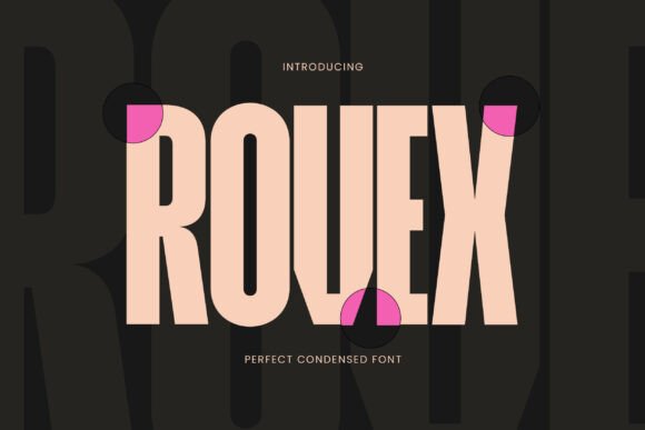 Rovex: A Bold, Powerful Font for Modern Design