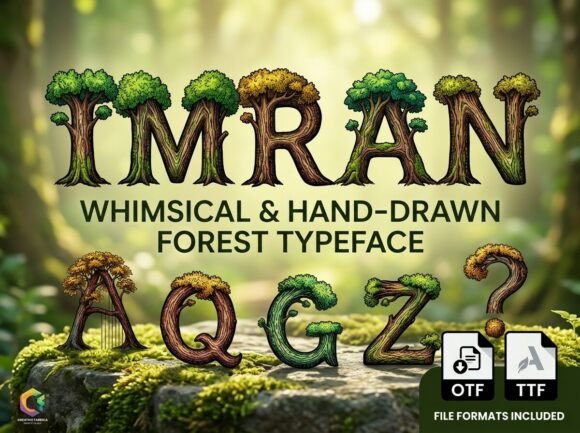 Step Into an Enchanted Woodland with Imran Font