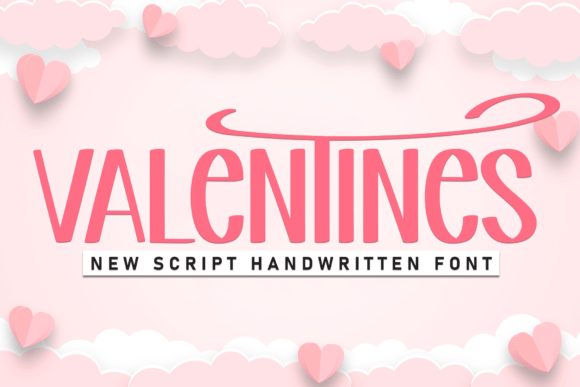 Valentines: The Perfect Font for Romantic & Elegant Designs